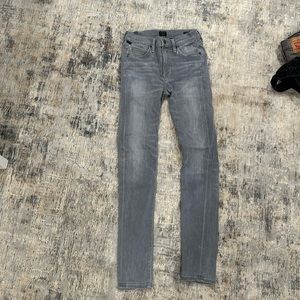 Citizens of humanity grey high rise slim jeans